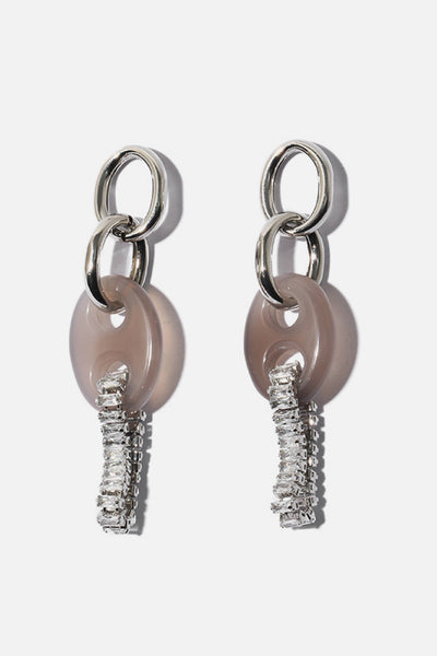 Industrial Natural Stone Earrings - OK BAZAAR | Trendy Attainable Fashion & Accessories