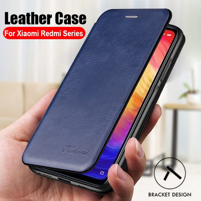 Luxury leather flip phone case for xiaomi redmi note 9s 9t 10 8t 7 8 not 9 t pro 9a 7a 8a cases cover mi 9 lite a3 wallet coque - OK BAZAAR | Trendy Attainable Fashion & Accessories